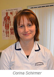 Physiotherapist Corina